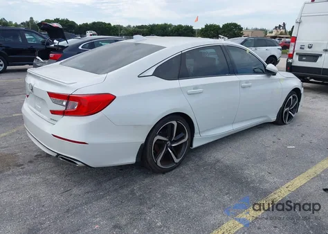 2019 Honda Accord Sport from USA, damaged, VIN 1HGCV1F3XKA168345